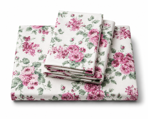 Floral Rose Bedsheet Set