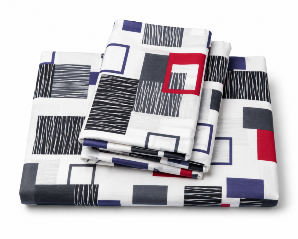 Geometric Patterned Bedsheet