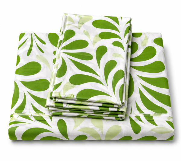 Green Leaf Bedcover Set