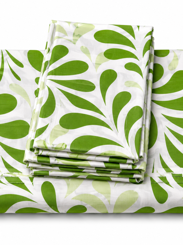 Green Leaf Bedcover Set