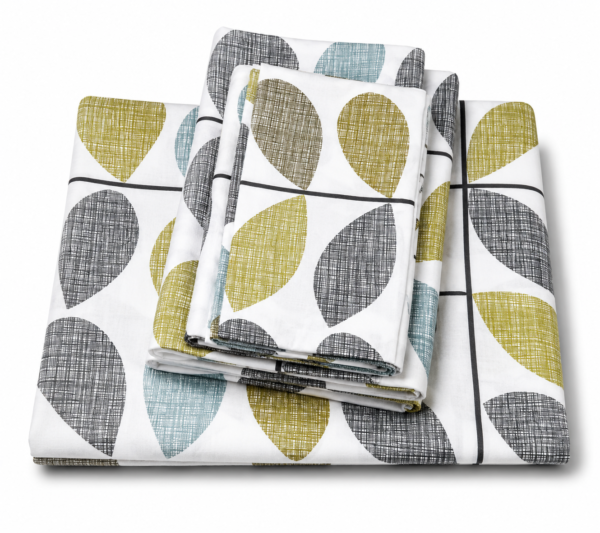 Retro Leaf Bedcover Set