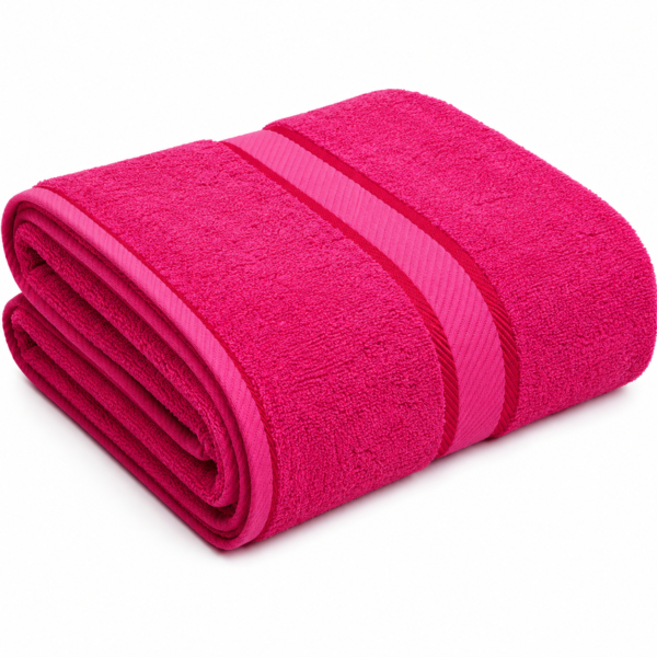 Hot Pink Textured Towel