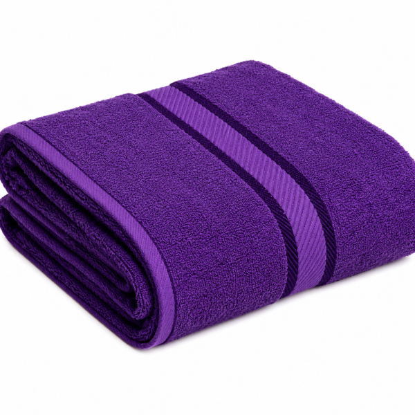 Plush Violet Towel