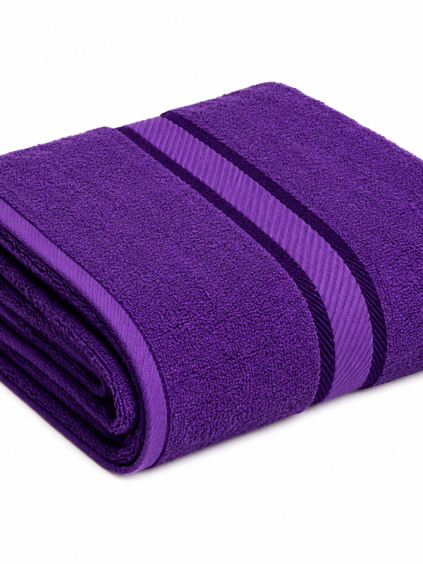 Plush Violet Towel